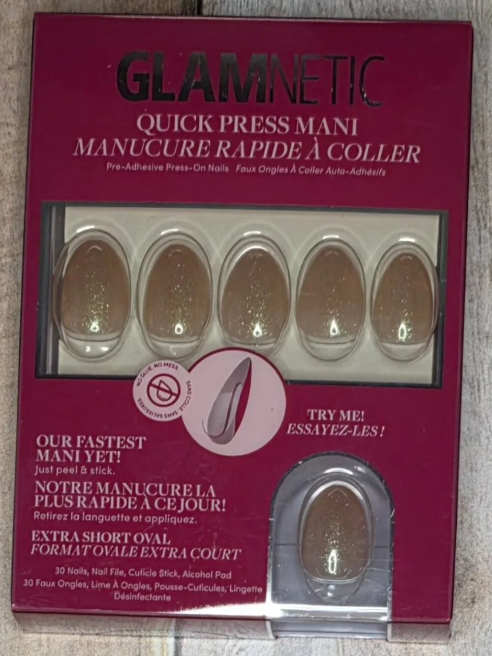 5 sets BNIB Glamnetic Press On Nails - SEE DETAILS